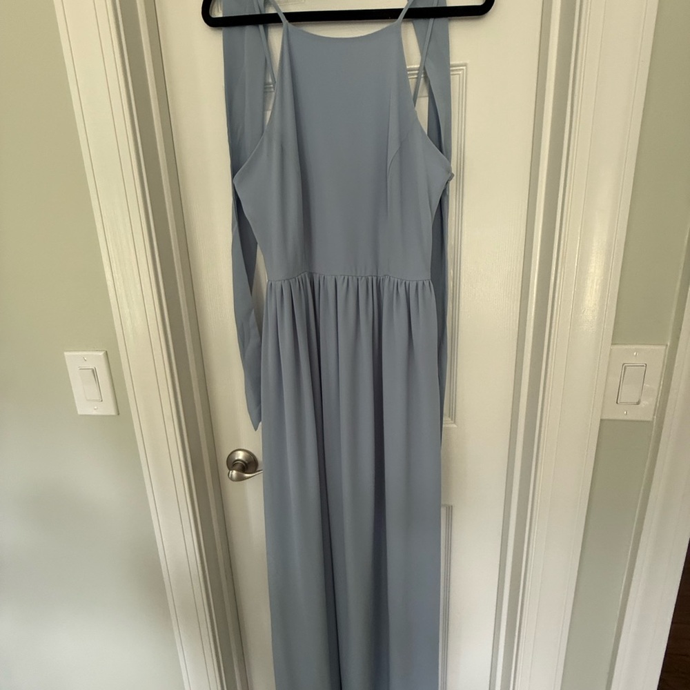 Charlotte Russe Light Blue Maxi Dress